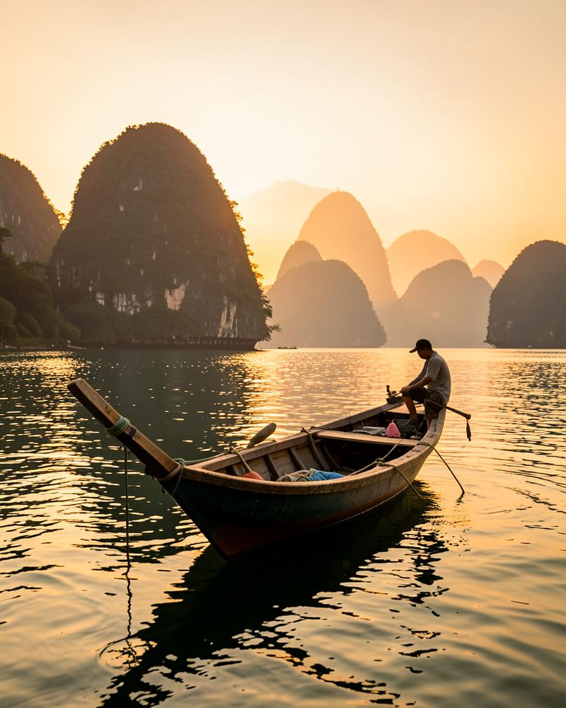 El pescador de Phang Nga que lee las mareas como quien lee un mapa de casa.